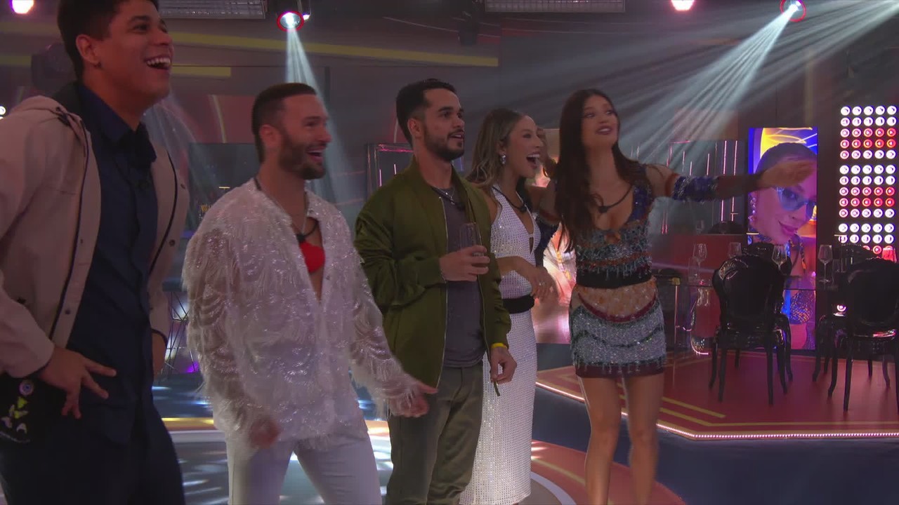 Queridômetro do BBB 25 tem clima leve entre os brothers do TOP 5