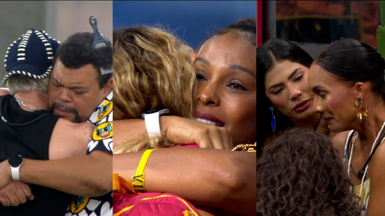 Babu Santana vibra com Eliminação de Sarah Andrade, e Ana Paula Renault chora