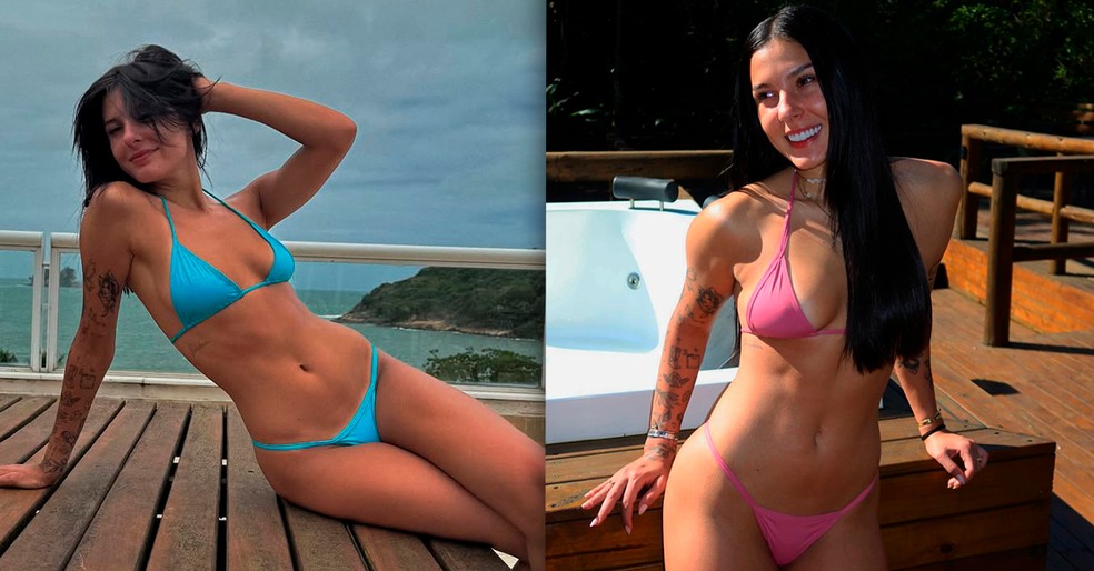 Antes e depois de Ana Castela — Foto: Instagram