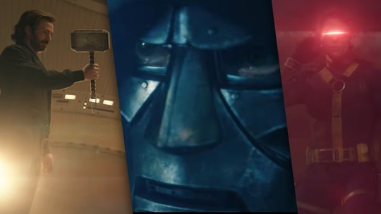 'Vingadores: Doutor Destino': trailer mostra volta dos X-Men e Chris Evans segurando martelo do Thor