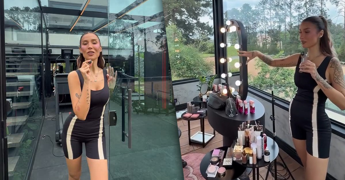 Bianca Andrade faz tour pela mansão e mostra academia privada: 'Único lugar que construí do zero'