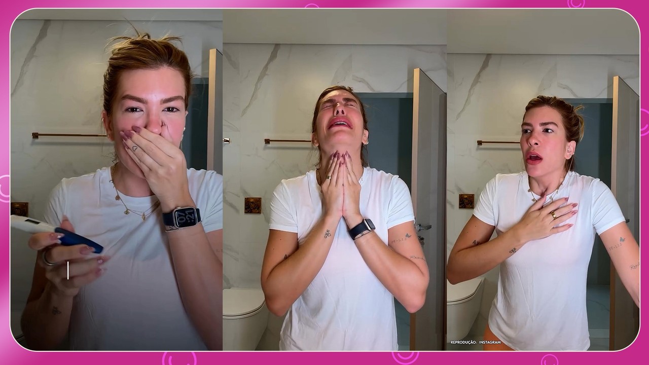 Lore Improta mostra choro e reação ao descobrir nova gravidez