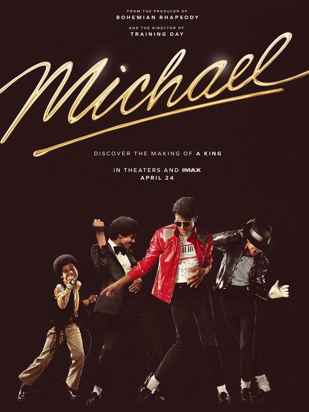 Cartaz filme 'Michael' — Foto: Reprodução/Instagram