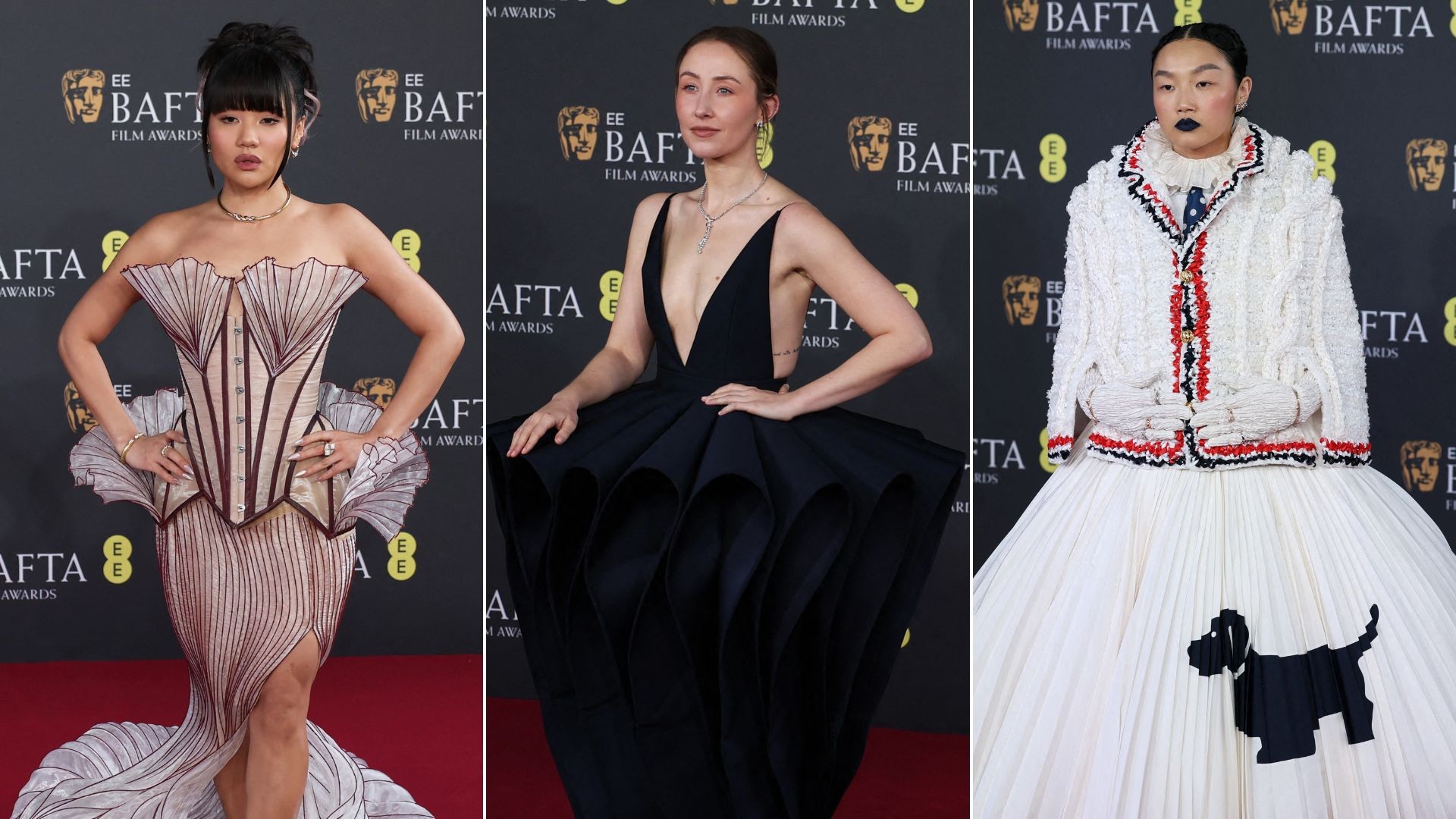 BAFTA 2026: looks diferentões dominam o tapete vermelho da premiação