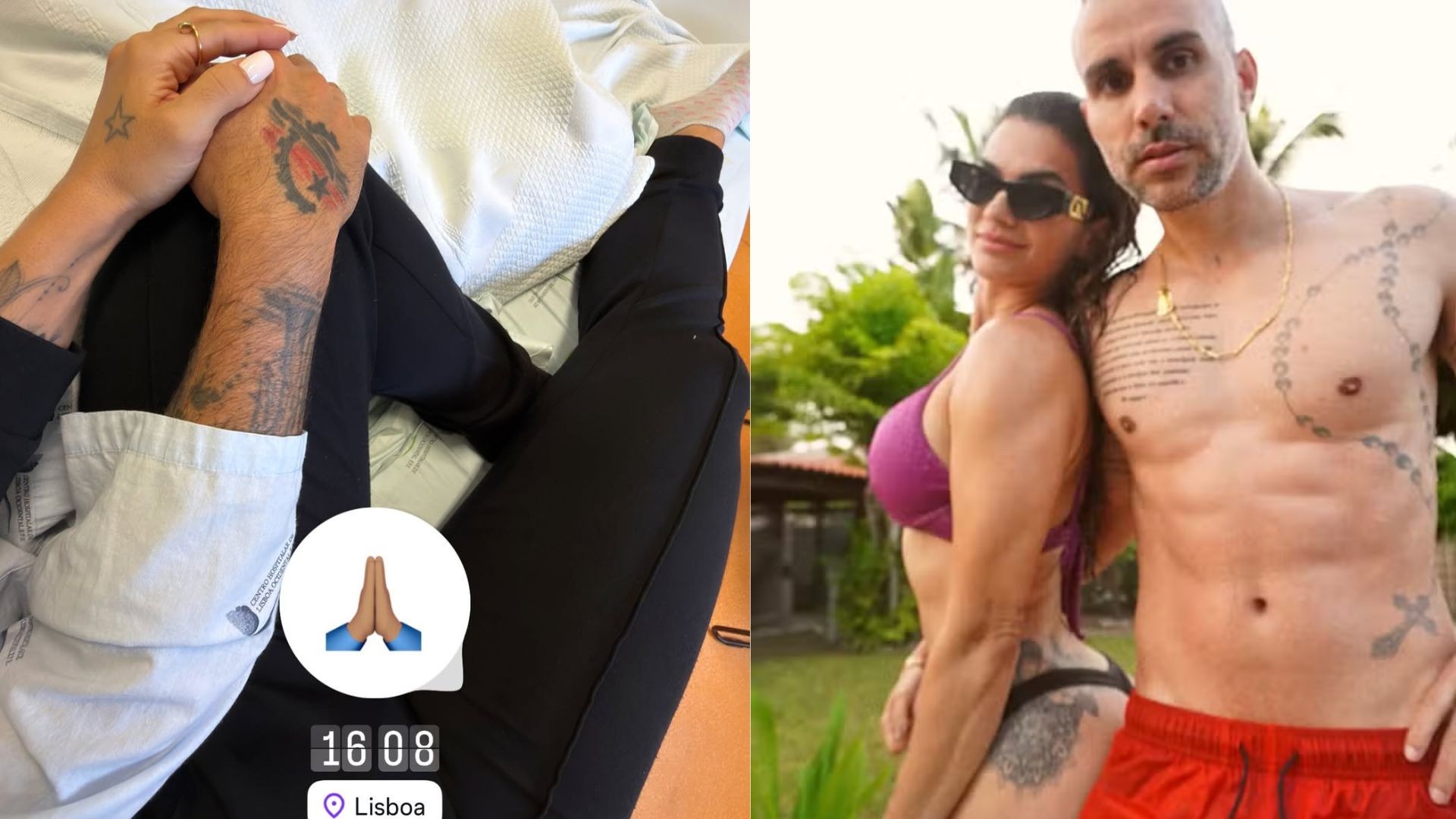 Kelly Key atualiza estado de saúde do marido após AVC: 'Está bem'