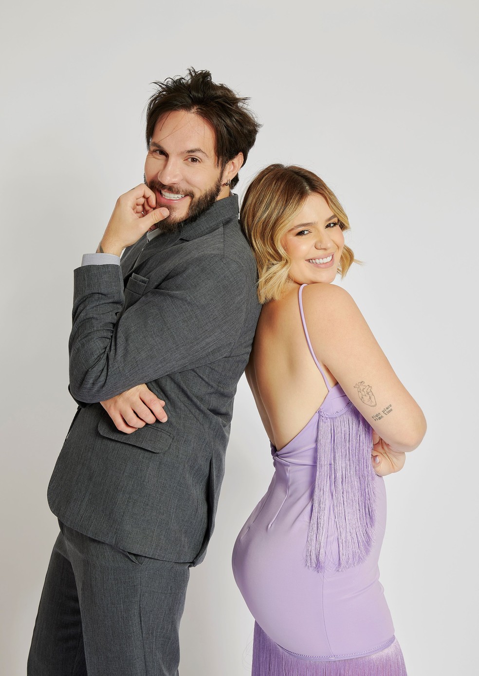 Eliezer e Viih Tube lançam livro — Foto: Paulo Vitale/Divulgação