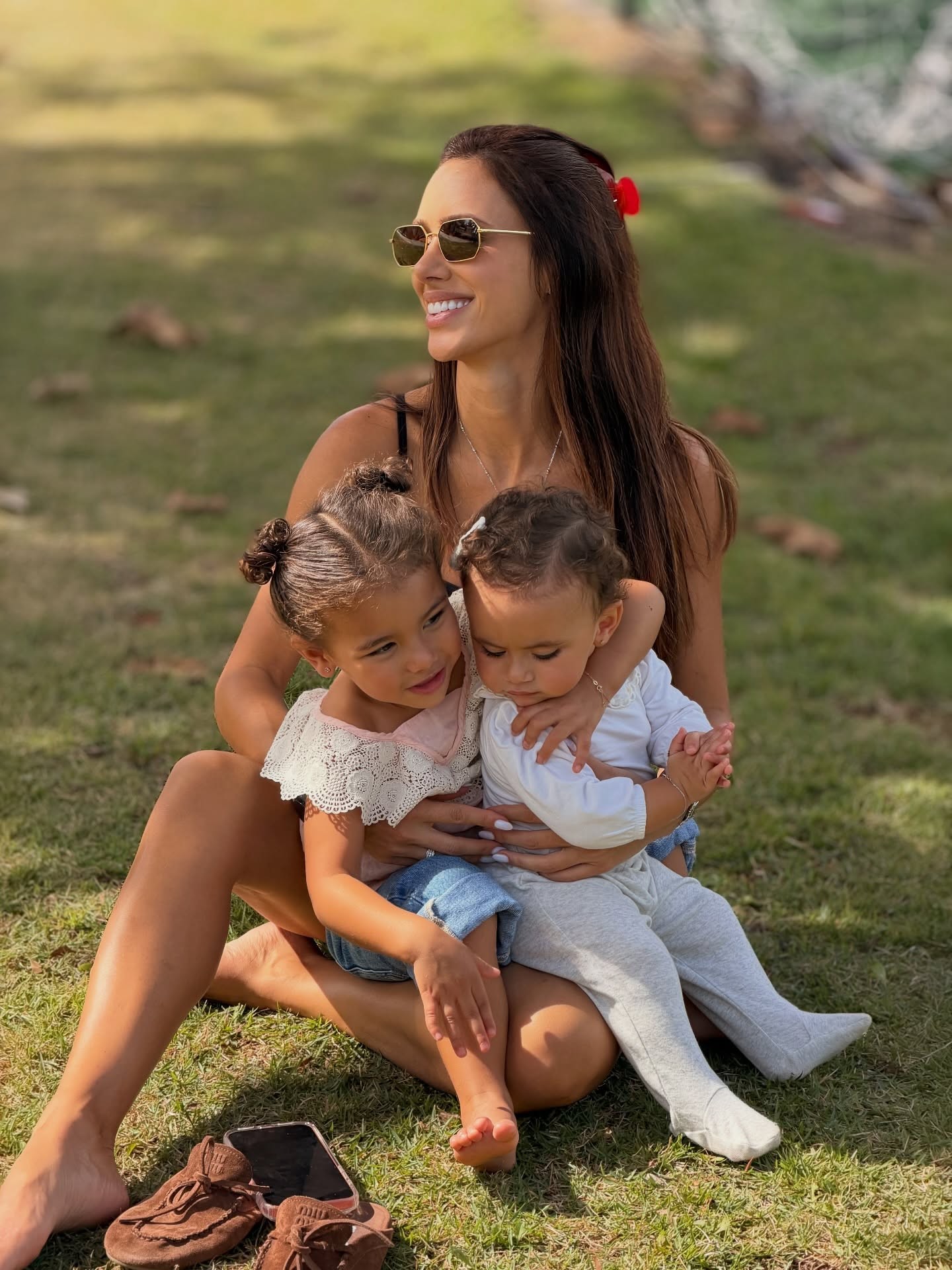Bruna Biancardi compartilha momentos com as filhas Mavie e Mel: 'Criando memórias'