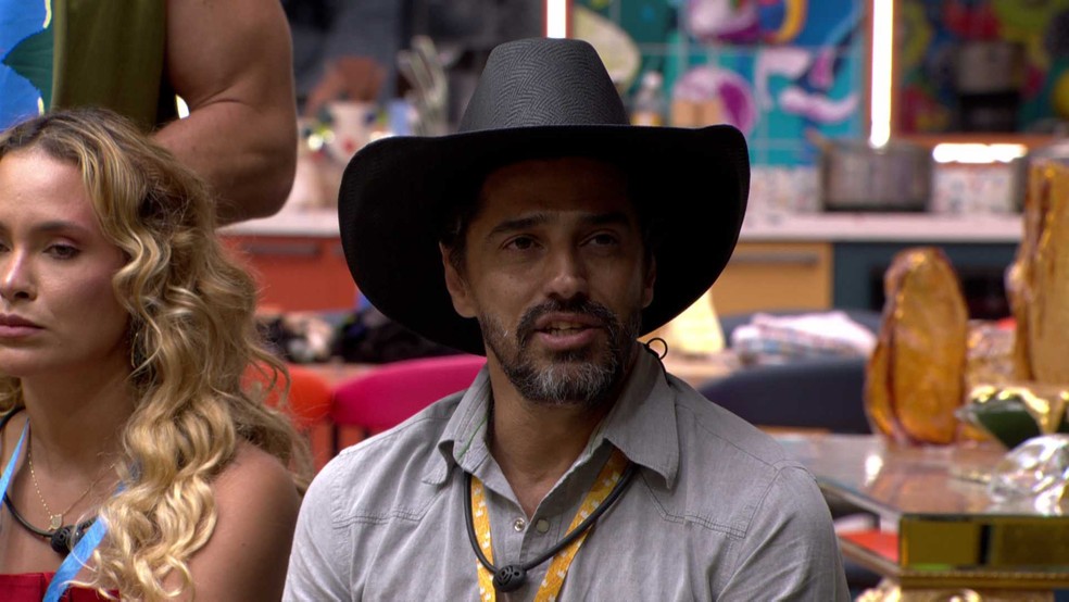 Alberto Cowboy indicou Milena — Foto: GLOBO