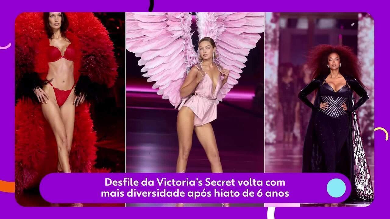 Desfile da Victoria's Secret volta com mais diversidade após hiato