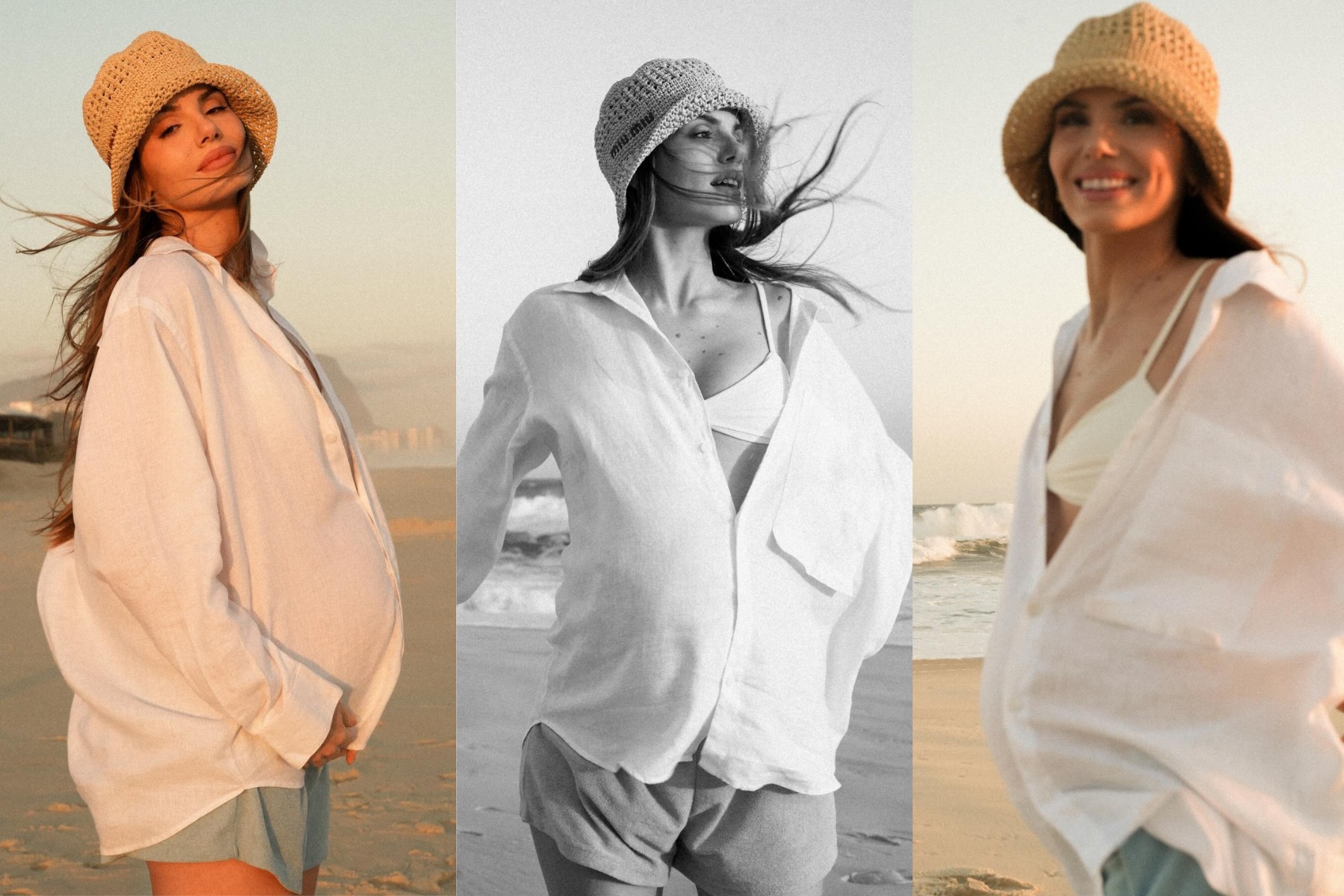 Camila Queiroz abre álbum na reta final de gravidez