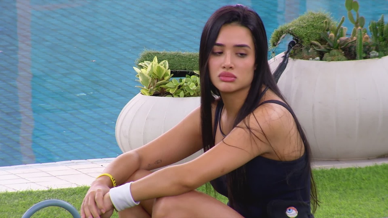 Jordana lamenta cair no Paredão pela dinâmica do Triângulo de Risco: 'Quis pagar para ver'