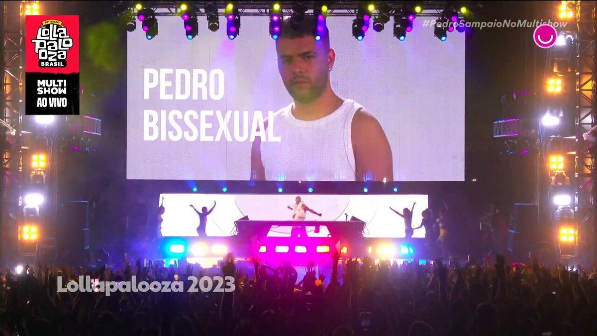 Pedro Sampaio declara ser bissexual no Lollapalooza