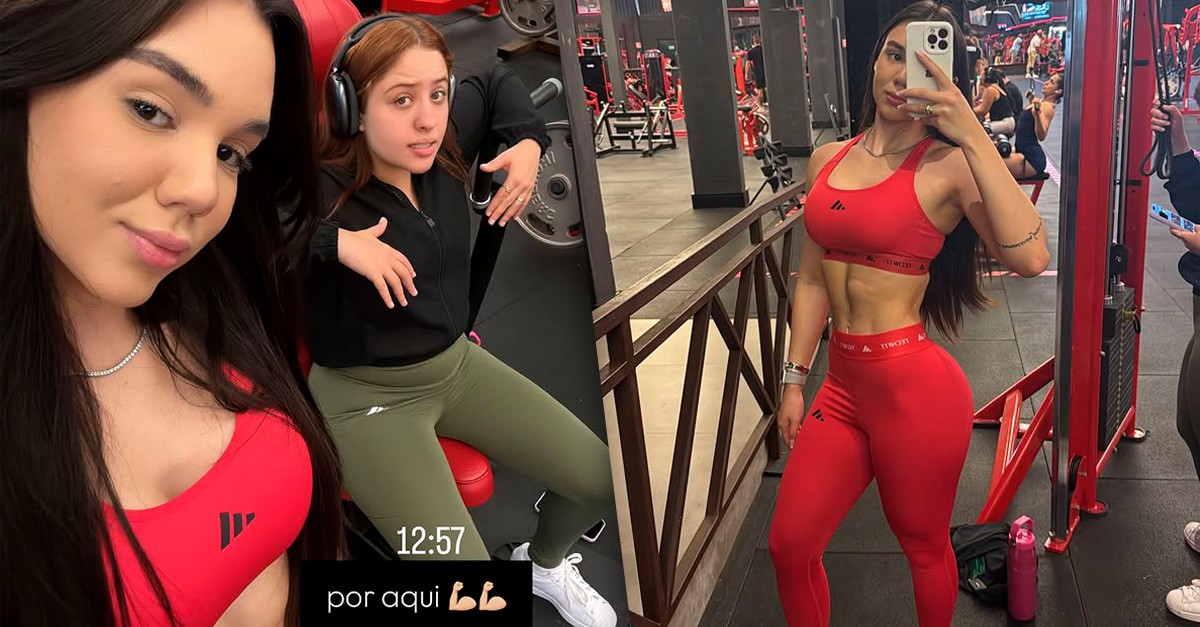 Mari Fernandez e Julia Ribeiro mostram rotina em academia e shape de namorada da sertaneja impressiona