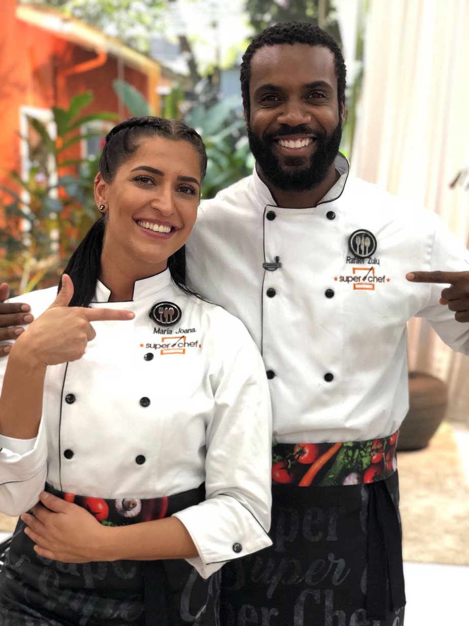 Super Chef Celebridades Maria Joana e Rafael Zulu vencem Prova