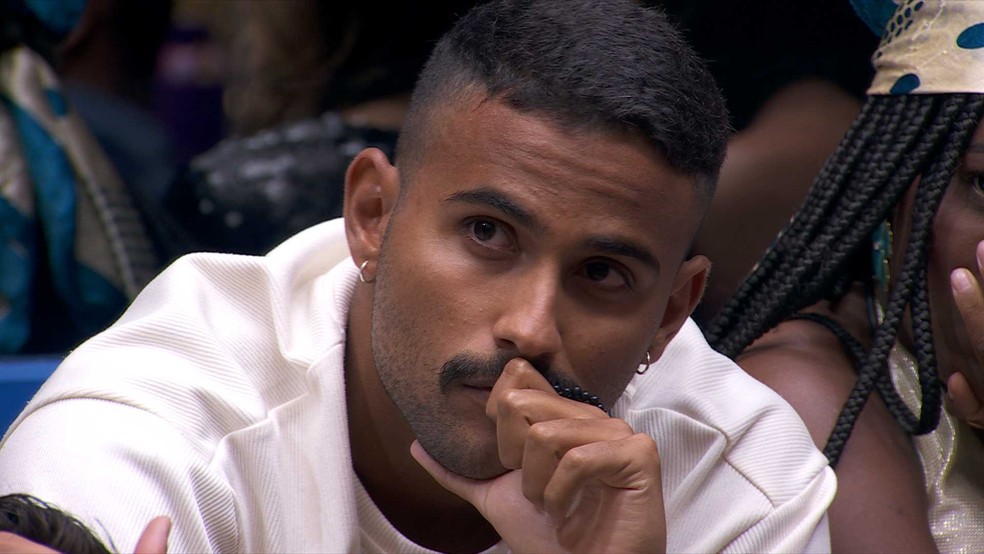 Pizane é o terceiro eliminado do BBB 24 — Foto: Globo