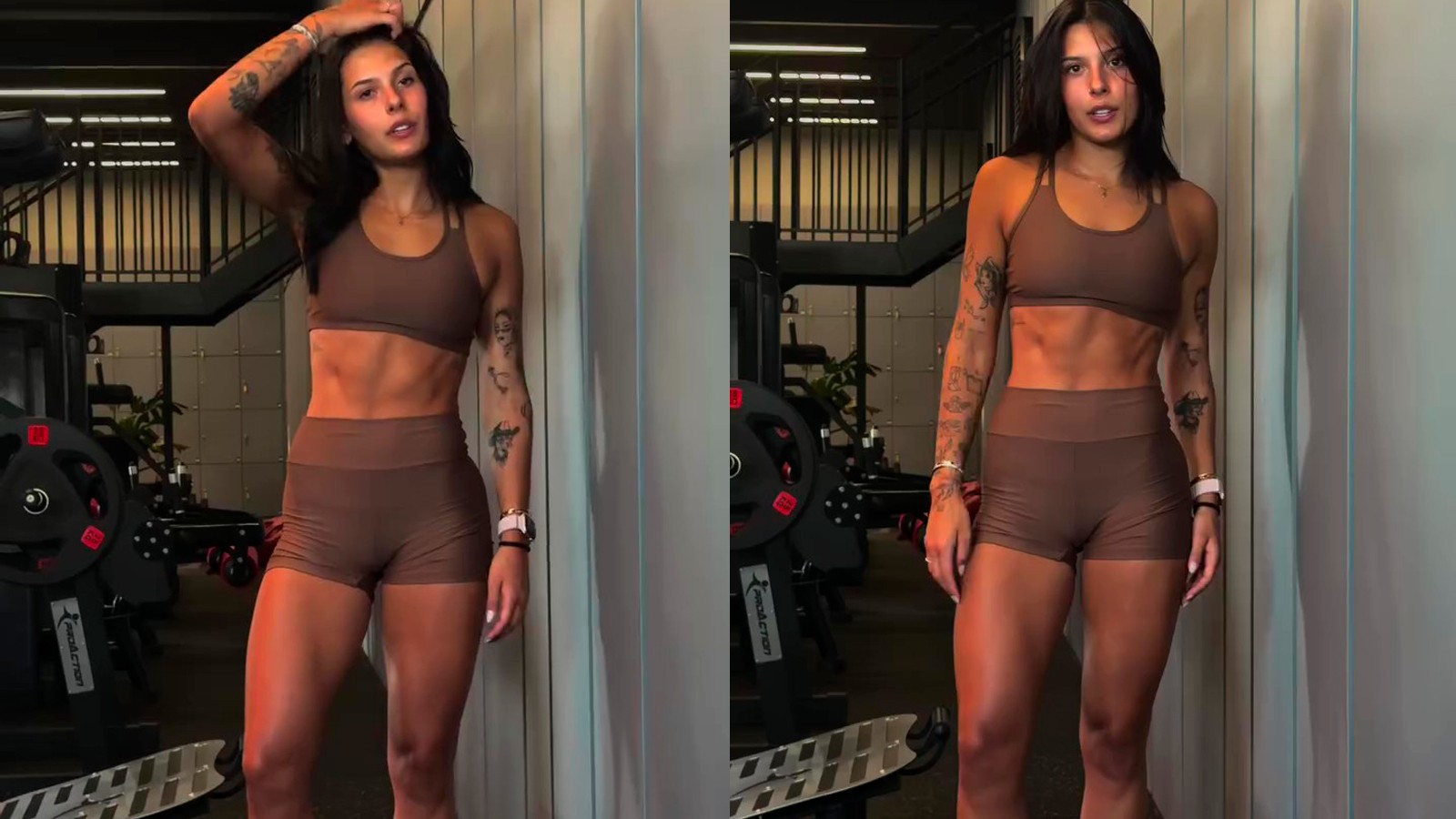 Ana Castela exibe corpo após treino na academia