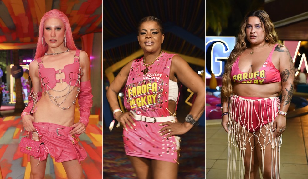 Famosos na Farofa da Gkay — Foto: AgNews/Brazil News