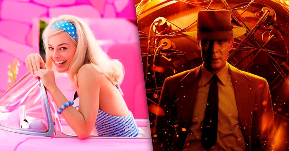 'Barbie' vs 'Oppenheimer': entenda a 'treta' envolvendo as estreias dos filmes — Foto: Reprodução/IMDb