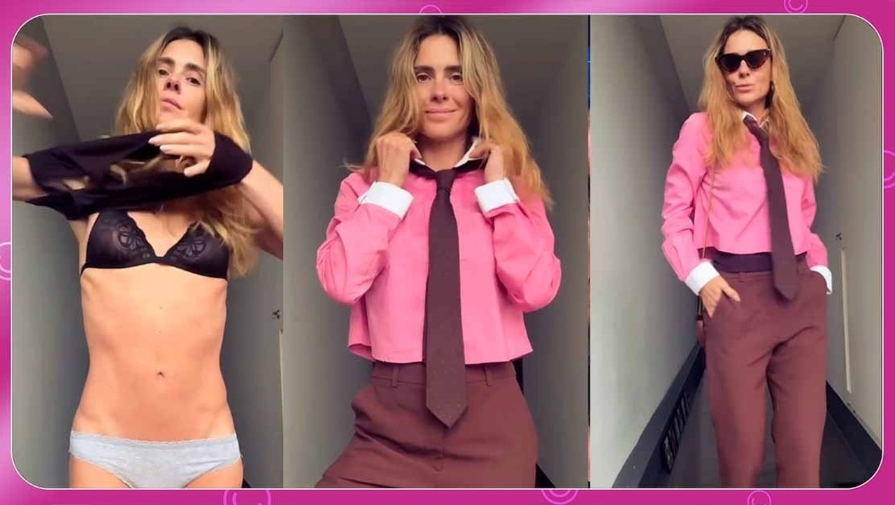 Carolina Dieckmmann aposta em look com gravata; relembre outras famosas que aderiram à tendência