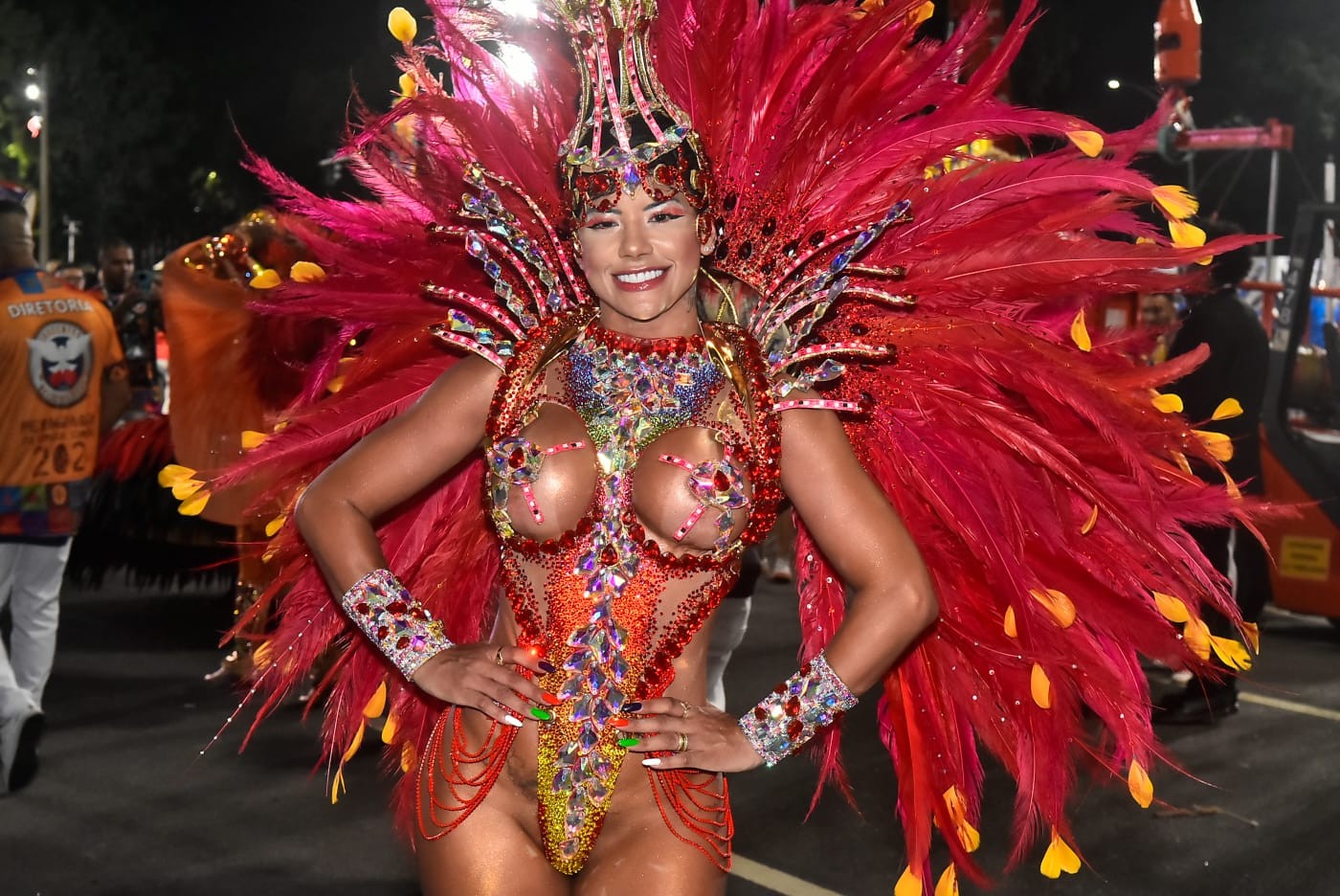 Musa da Inocentes de Belford Roxo, Grazi Xavier faz 48 horas de jejum para estrear na Sapucaí