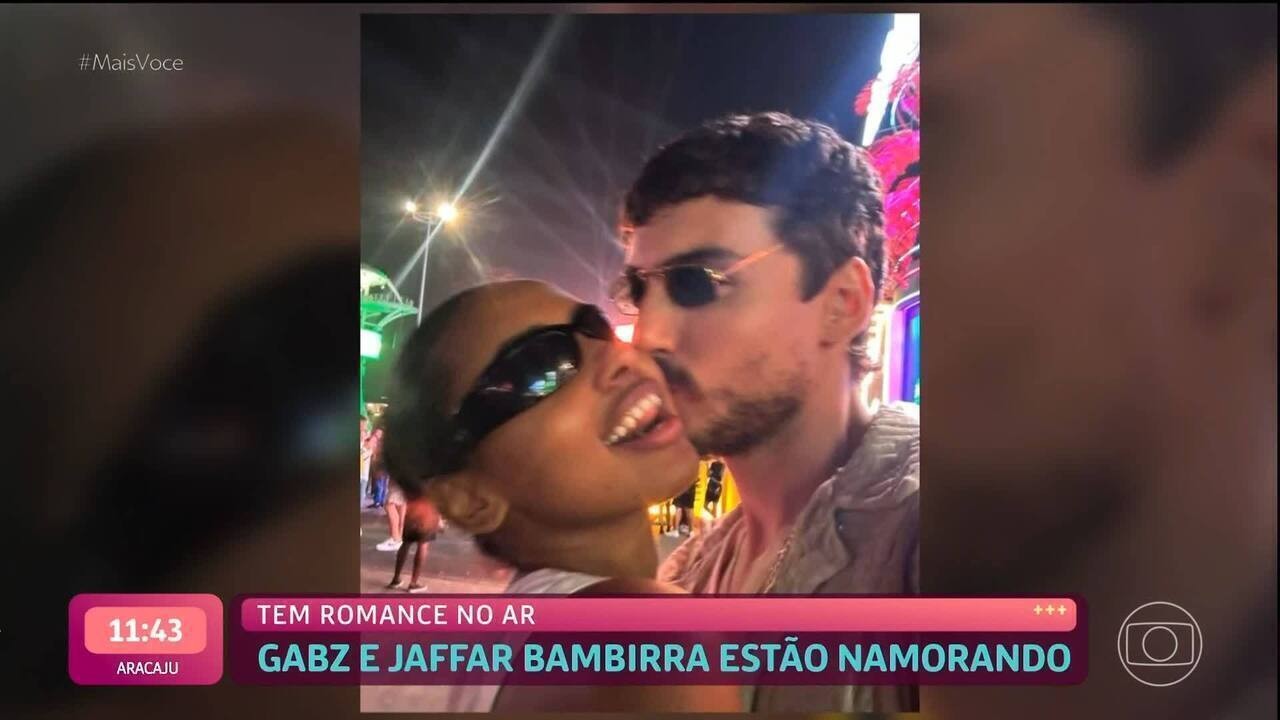Gabz se declara a Jaffar Bambirra após Ana Maria Braga 'entregar' romance: 'Te amo'