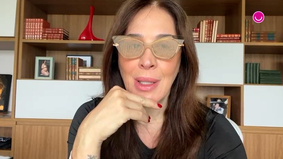 Claudia Raia faz homenagem a Ney Latorraca — Foto: Reprodução do Instagram