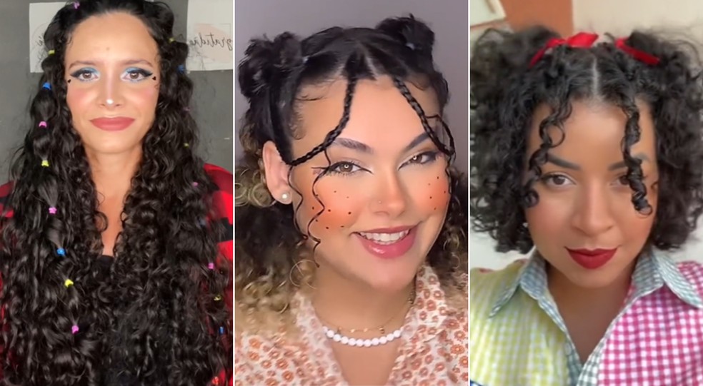 Penteado Para Cabelo Cacheado Curto 45 Ideias E Tutoriais Para Arrasar