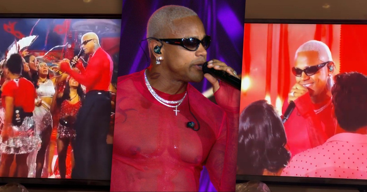 Lore Improta acompanha show de Léo Santana no BBB 26: 'Meu amor arrasando'