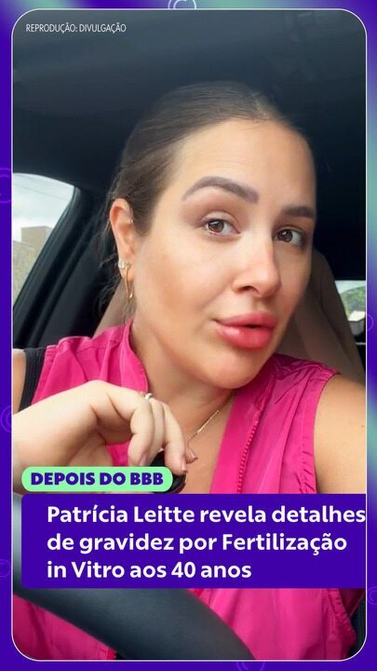 Grávida aos 40, Patrícia Leitte conta como a gestação transformou sua rotina: 'Tive que me adaptar'