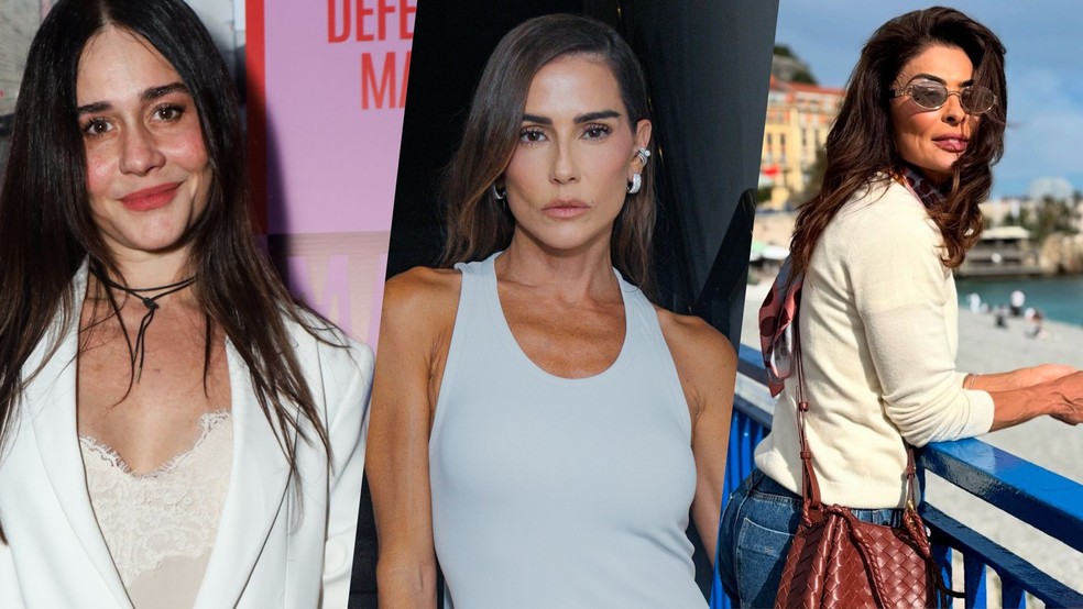 Deborah Secco responde com quem 'formaria trisal' em uma novela — Foto: Clayton Felizardo/Brazilnews/Clayton Felizardo/Brazilnews/Reprodução