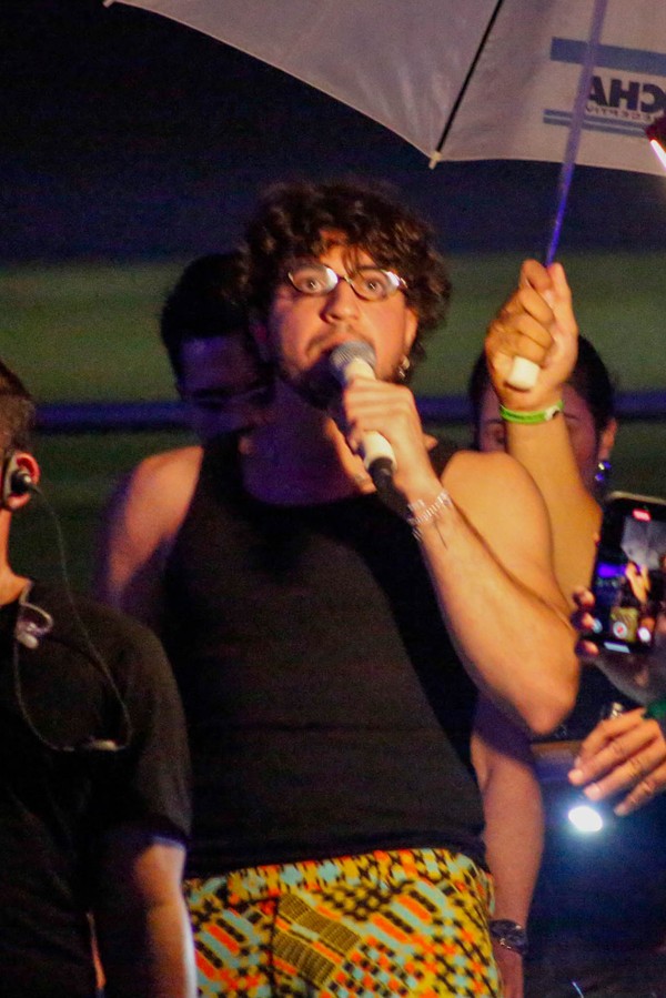 Rafa Kalimann comparece a show de Nattan em Carnatal — Foto: Paulo Tauil / BrazilNews