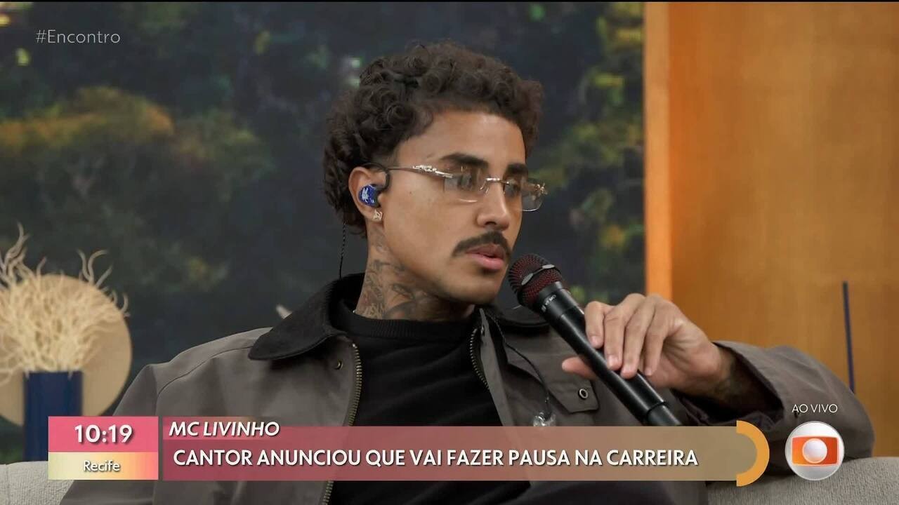 MC Livinho fala sobre pausa na carreira e relembra grave acidente de moto: 'Graças a Deus não morri'