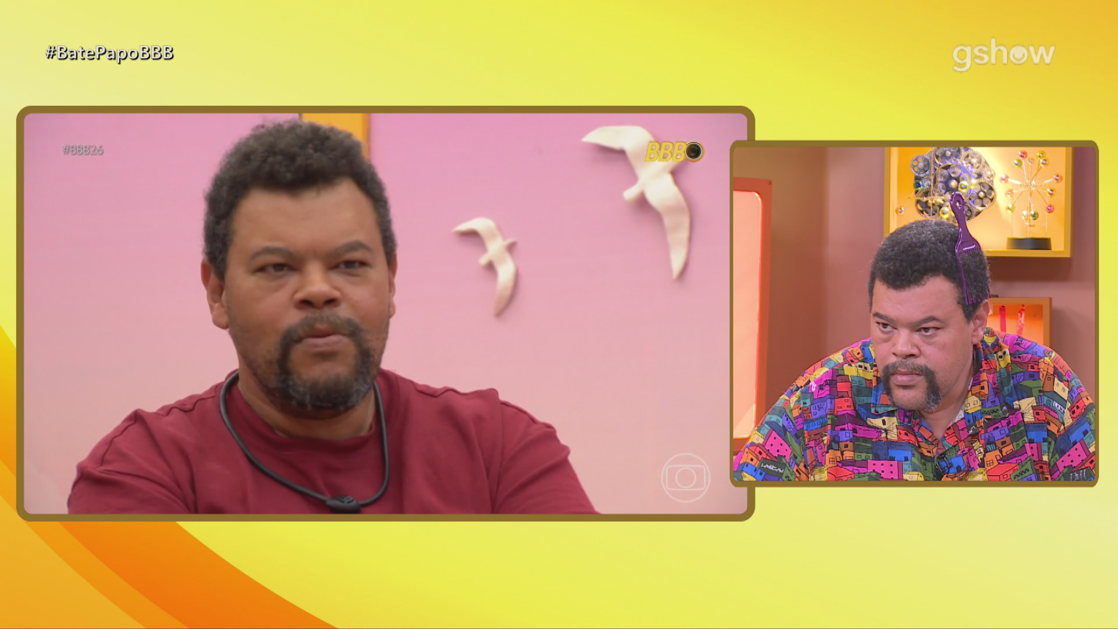 Babu Santana afirma que não traiu Ana Paula Renault no BBB 26: 'O racha do grupo já tinha acontecido'