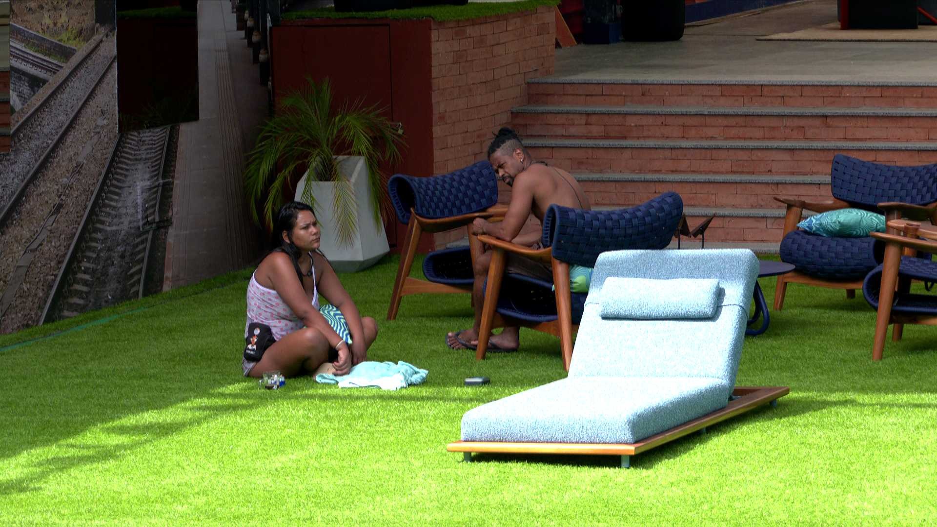 Leandro desabafa com Chaiany no BBB 26: ‘Tem muita gente na casa que quer que eu saia’