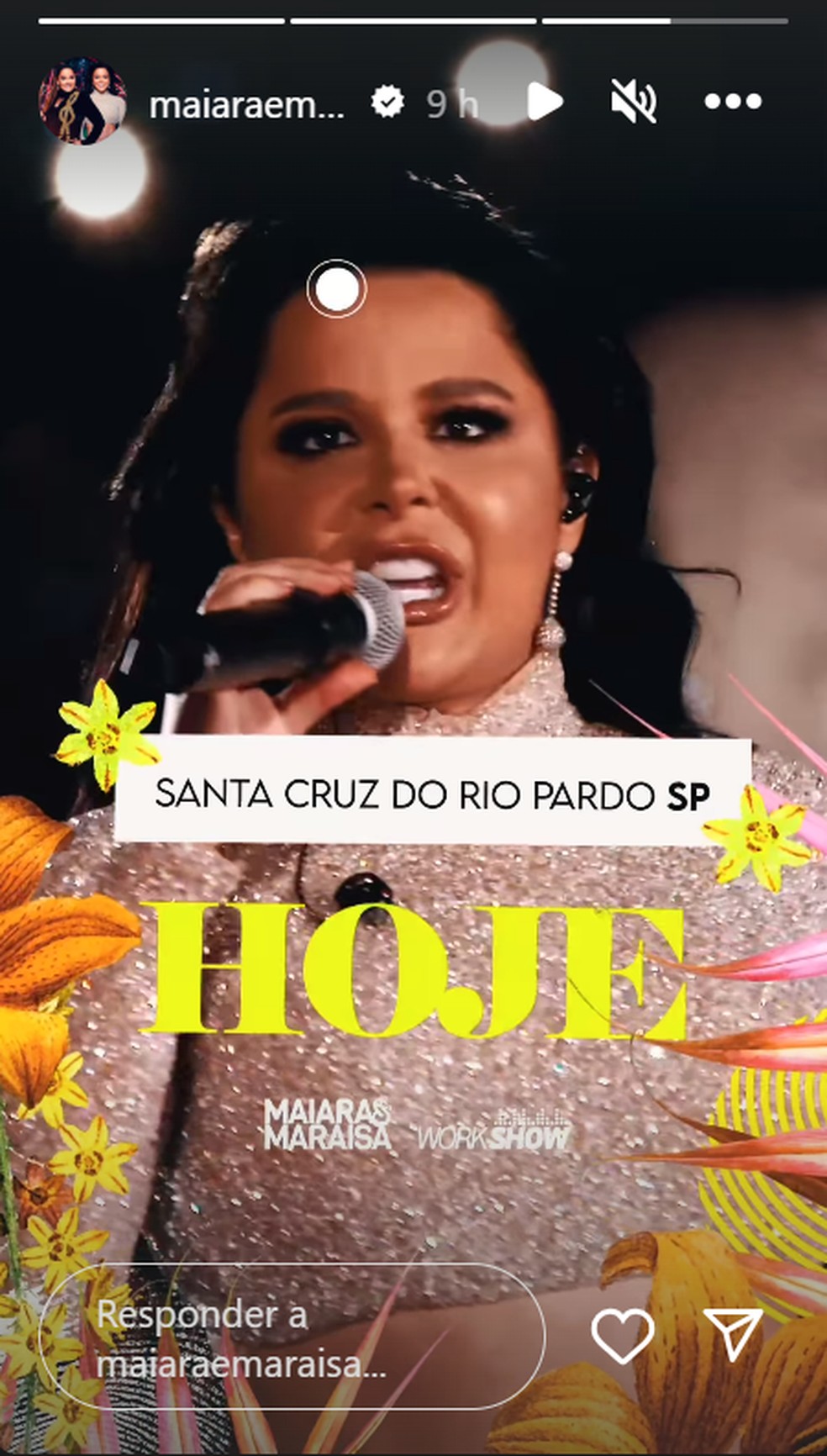 Maiara e Maraisa seguem agenda de shows após acidente — Foto: Reprodução/Instagram