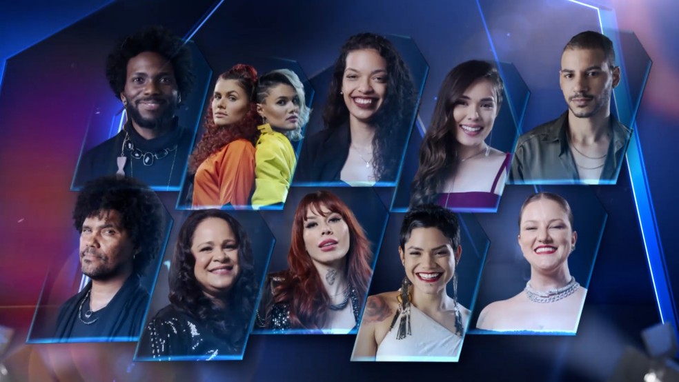 Time Lulu Santos completo no The Voice Brasil — Foto: Reprodução / TV Globo