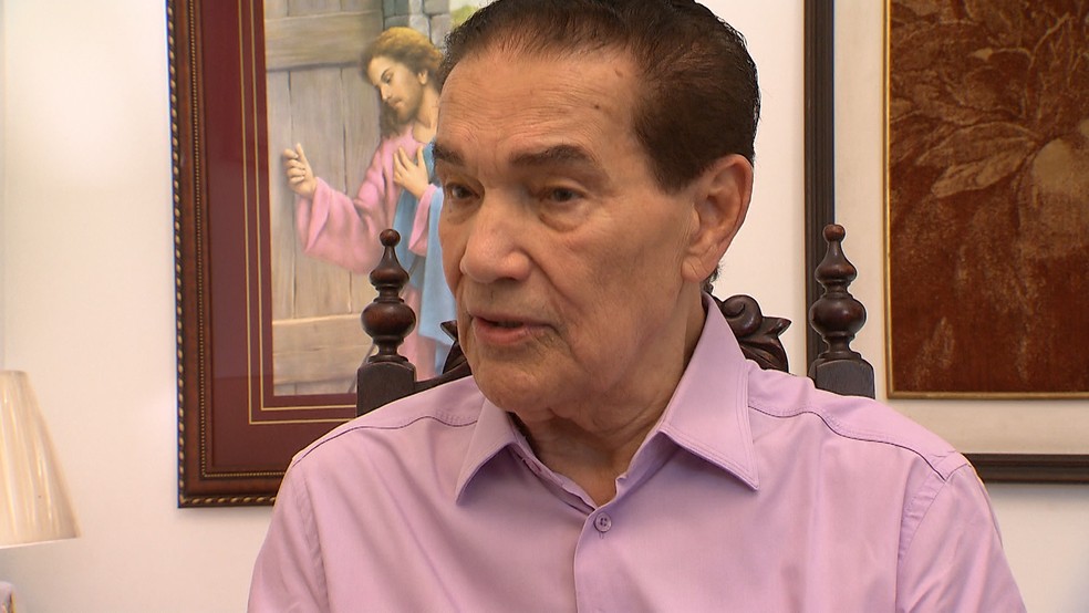 Médium Divaldo Franco  — Foto: Reprodução/TV Bahia