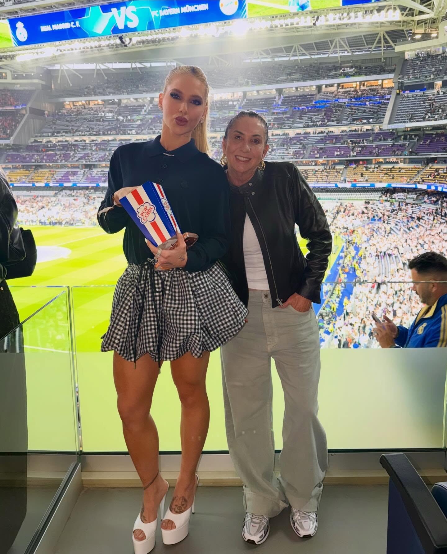 Margareth Serrão, mãe de Virginia, vai a jogo e apoia Vini Jr