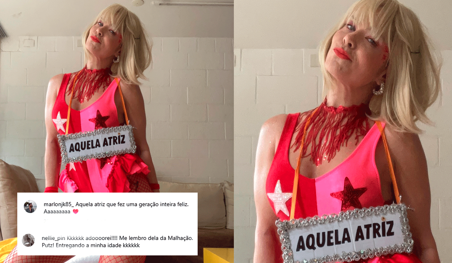 Samara Felippo mostra 'supra-sumo' de seu Carnaval e diverte fãs com fantasia: 'Me lembro dela da Malhação'