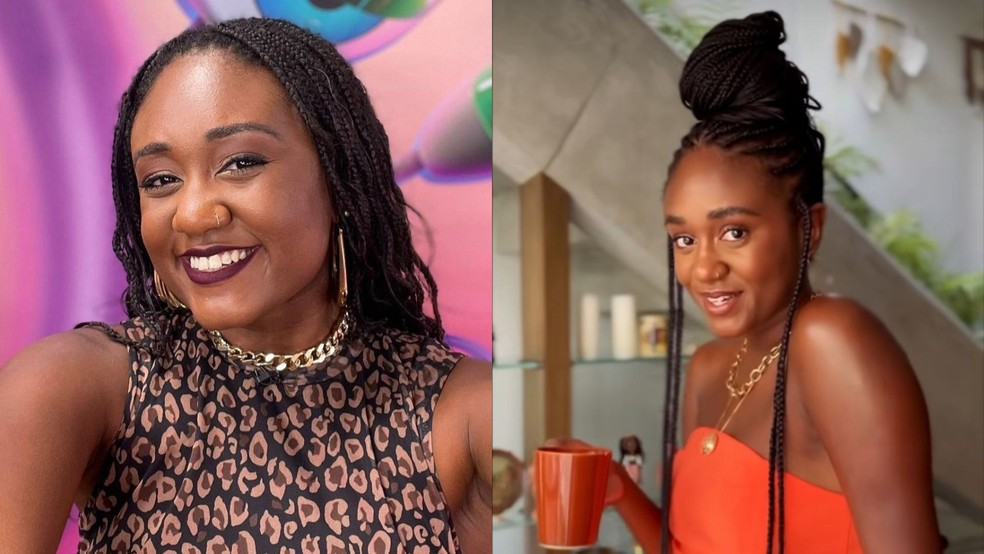 Sarah Aline antes e depois — Foto: Reprodução/Instagram