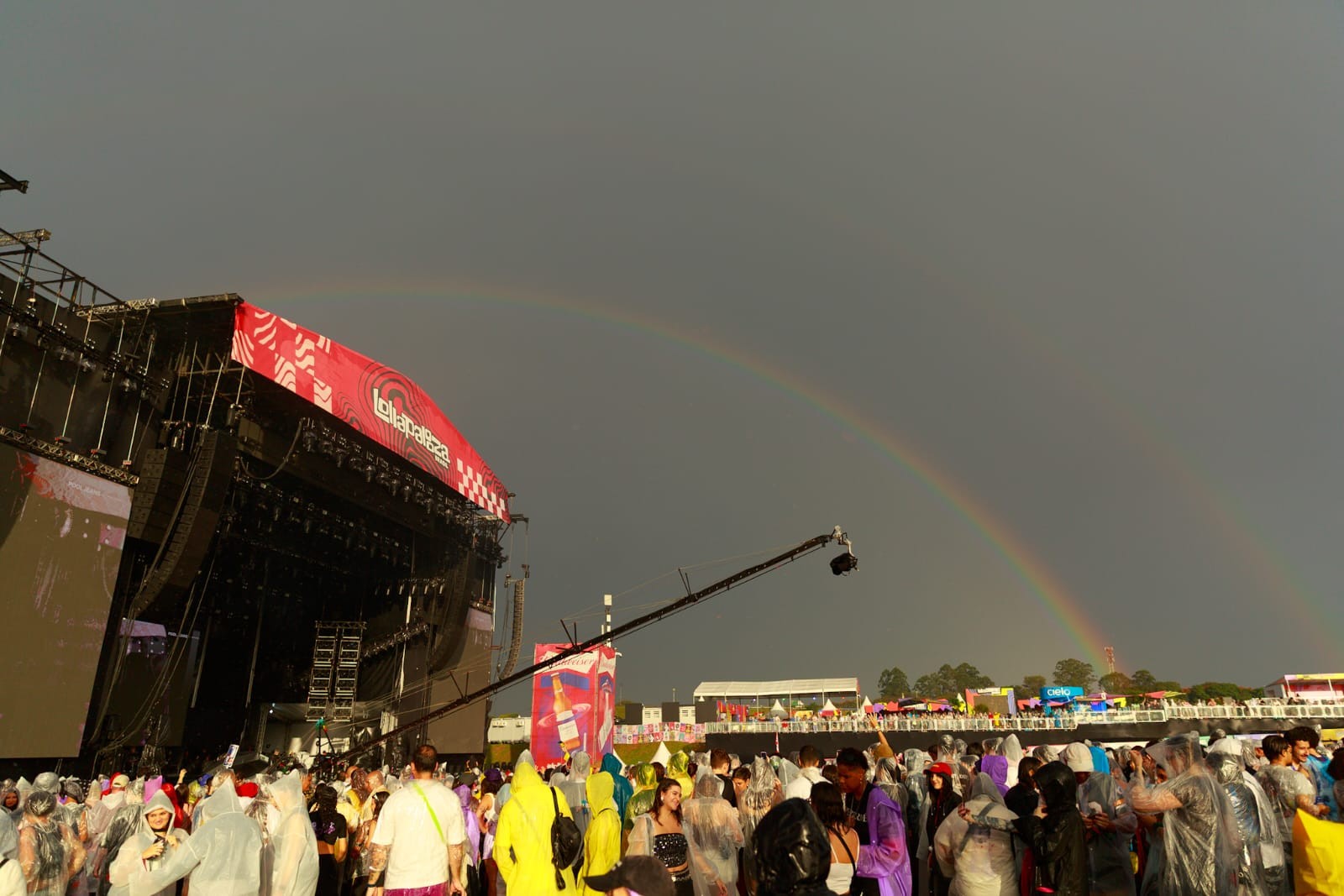 Lollapalooza 2026: qual é a previsão do tempo para hoje, domingo, 22?