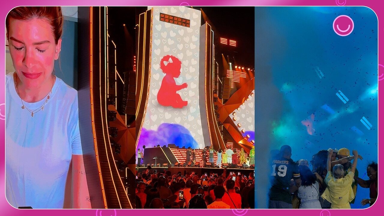 Grávida, Lore Improta destaca barriguinha em fotos: 'Reenergizando no litoral da minha Bahia'