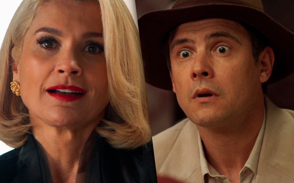 Sandra irá revelar para Candinho que está viva — Foto: Globo