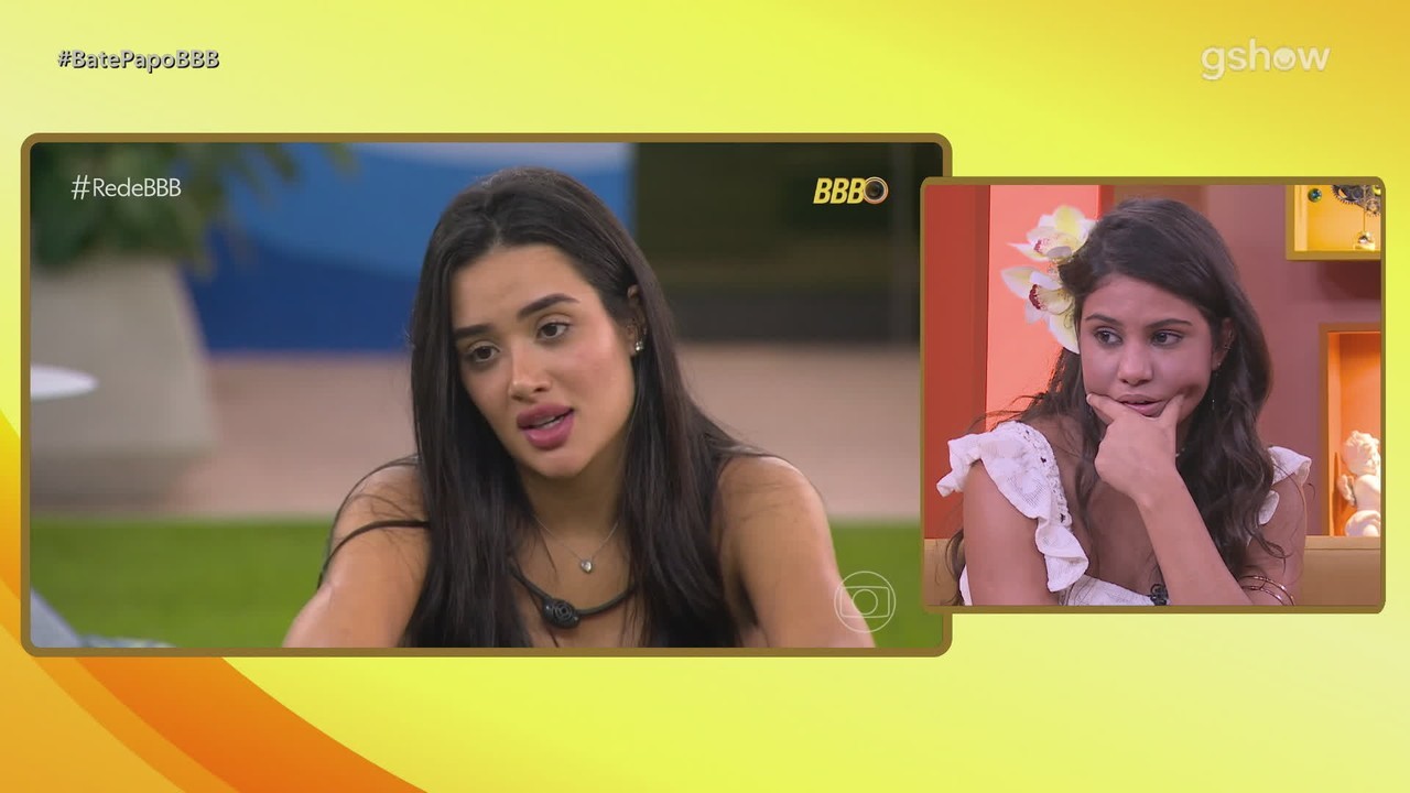 Gabriela assiste ao vídeo de críticas de aliados e desabafa: 'Fui tonta'