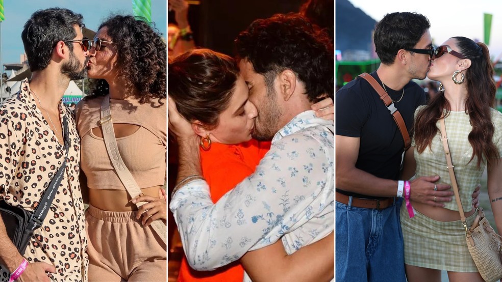 MITA 2023: famosos beijam muito no festival — Foto: AgNews, Fabio Cordeiro/gshow e Roberto Filho/BrazilNews