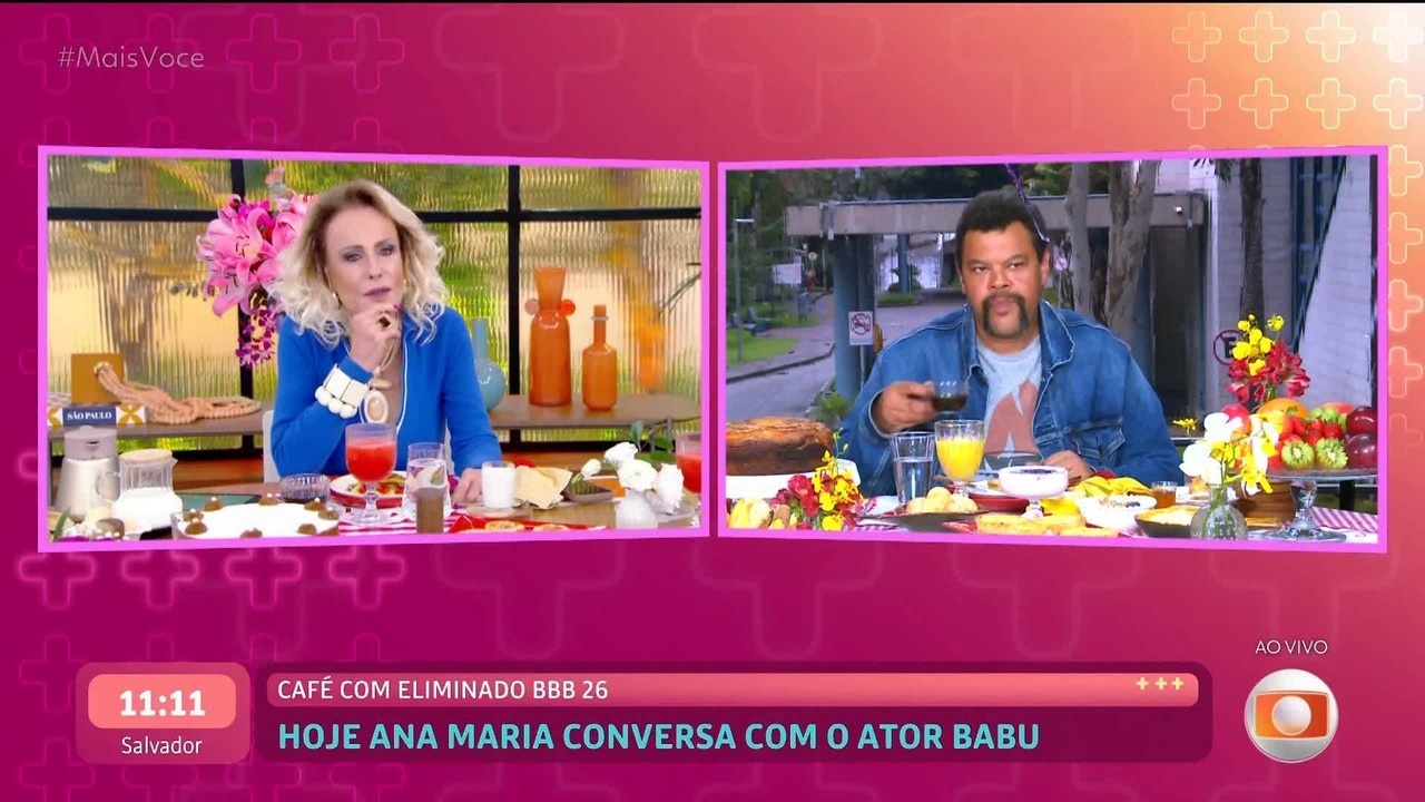 Babu Santana revê briga com Ana Paula Renault e confessa: 'Fico muito envergonhado'