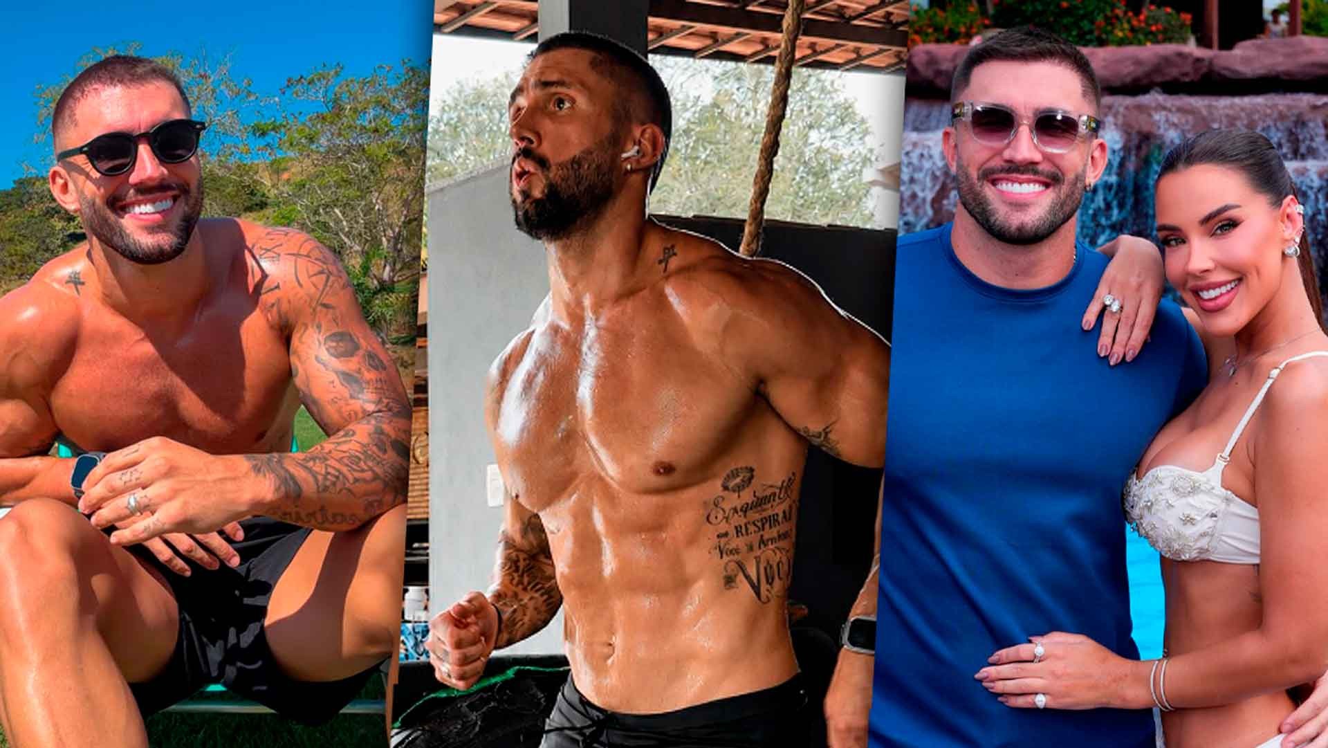 Arthur Picoli fala de transformação corporal, casamento com Ivy Moraes e sonho de ser pai: 'Construir uma família'