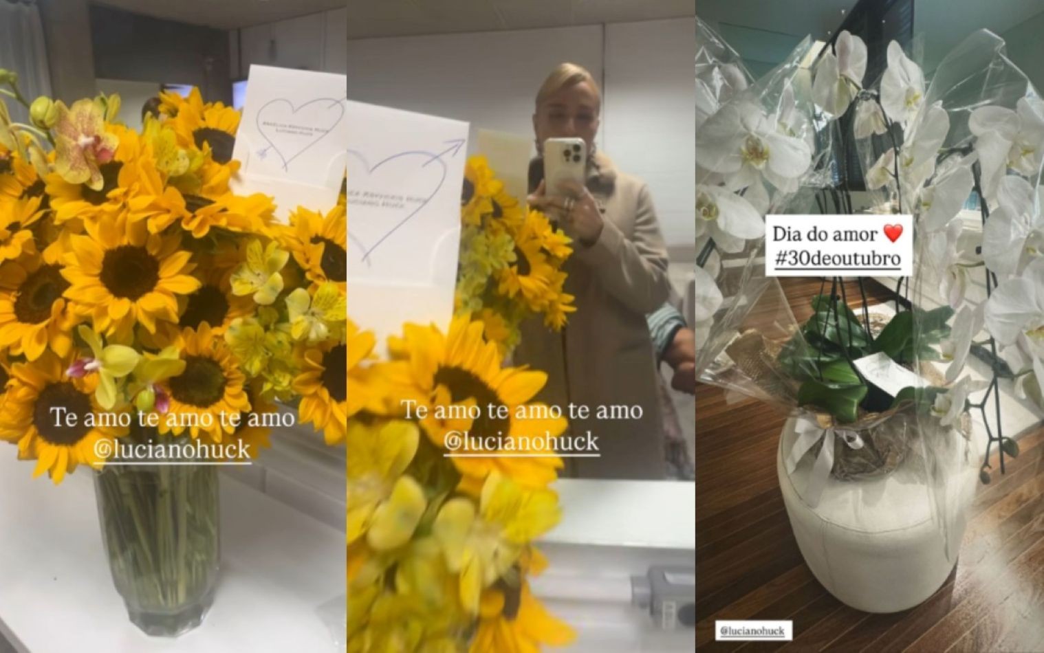 Luciano Huck se declara para Angélica no aniversário de 21 anos de casamento: 'Só melhora'