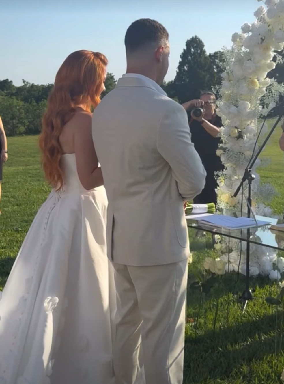 Sofia Liberato se casa em Orlando, nos Estados Unidos — Foto: Reprodução do Instagram