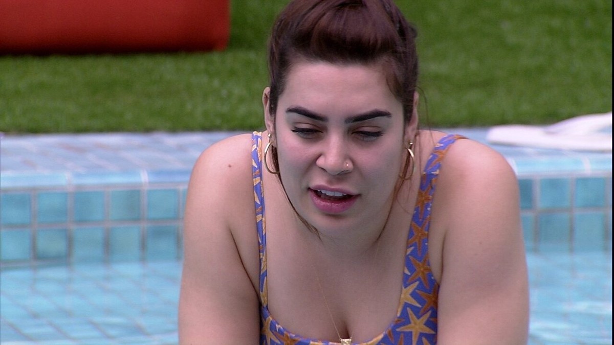 Naiara Azevedo do BBB repercute ida ao Paredão Jamais daria para ela tempo real gshow